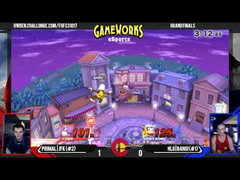Primal | JFK (Yoshi) Vs. HLG | BANG! (Diddy Kong) - Grand Finals