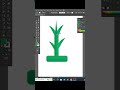 3d Tree Logo Illustrator Shorts