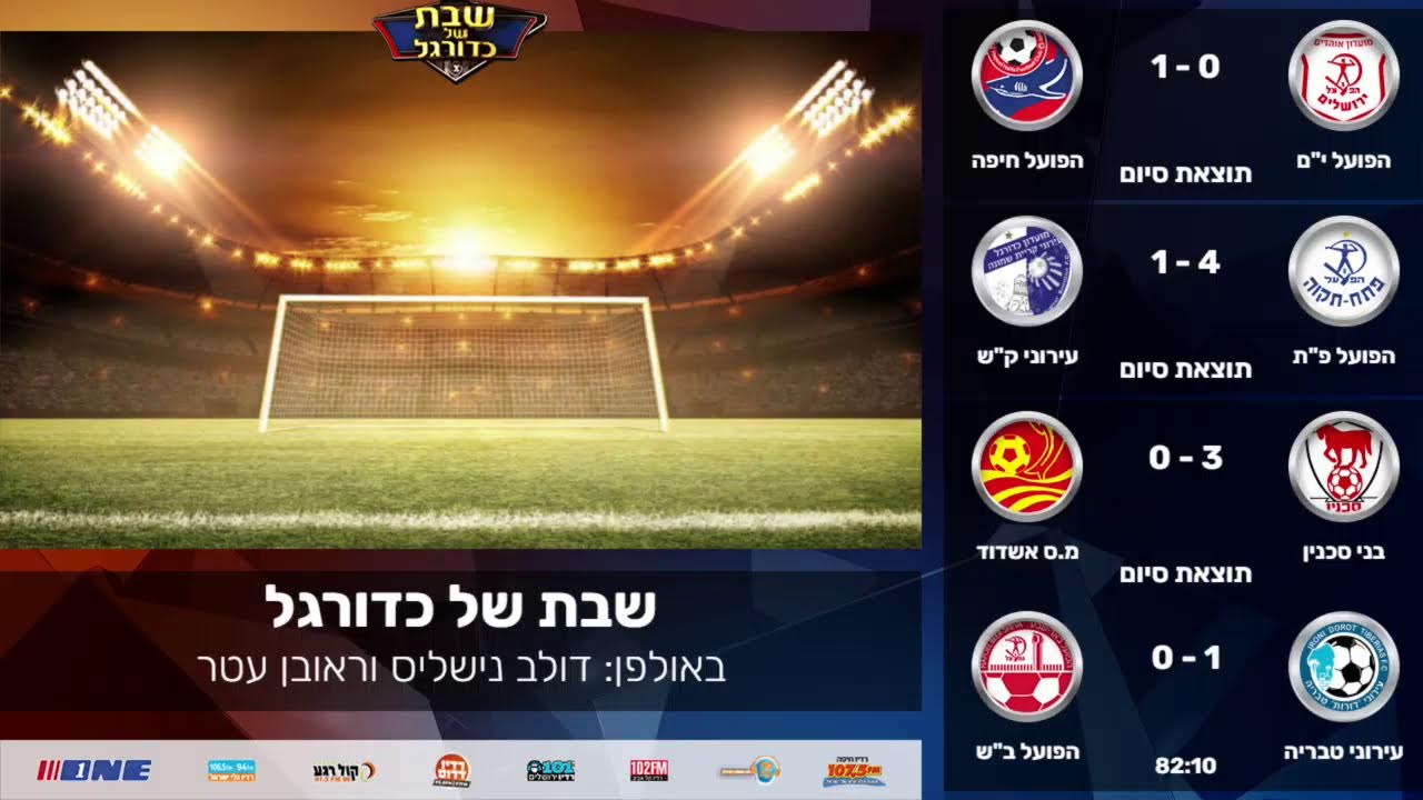 חי - שבת של כדורגל 20.12.25