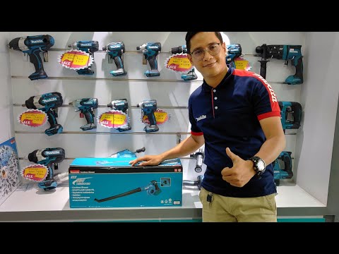 Akumuliatorinis pūstuvas Makita DUB186ZX1 (be akumuliatoriaus ir įkroviklio) video