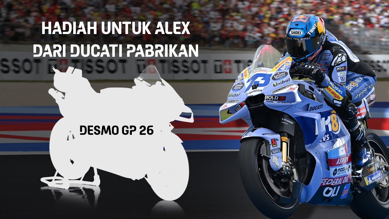 Alex Marquez Resmi Pake Desmosedici 26! Untuk Tahun Depan