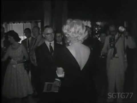 Marilyn Monroe Rare Footage At Some Like It Hot Press Conference