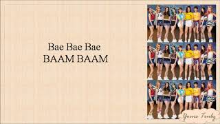 MOMOLAND (모모랜드) - BAAM (Easy Lyrics)