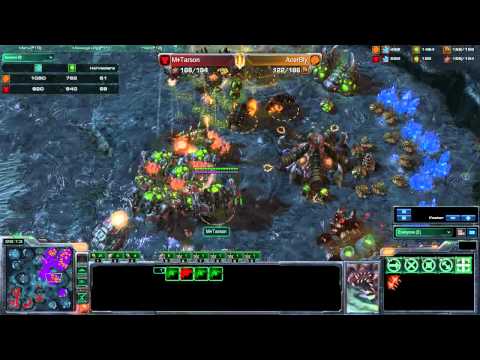 Millenium Tarson TvZ Acer Bly 3/Bo3 cz.2 półfinał go4sc2 cup #45 hd polski komentarz