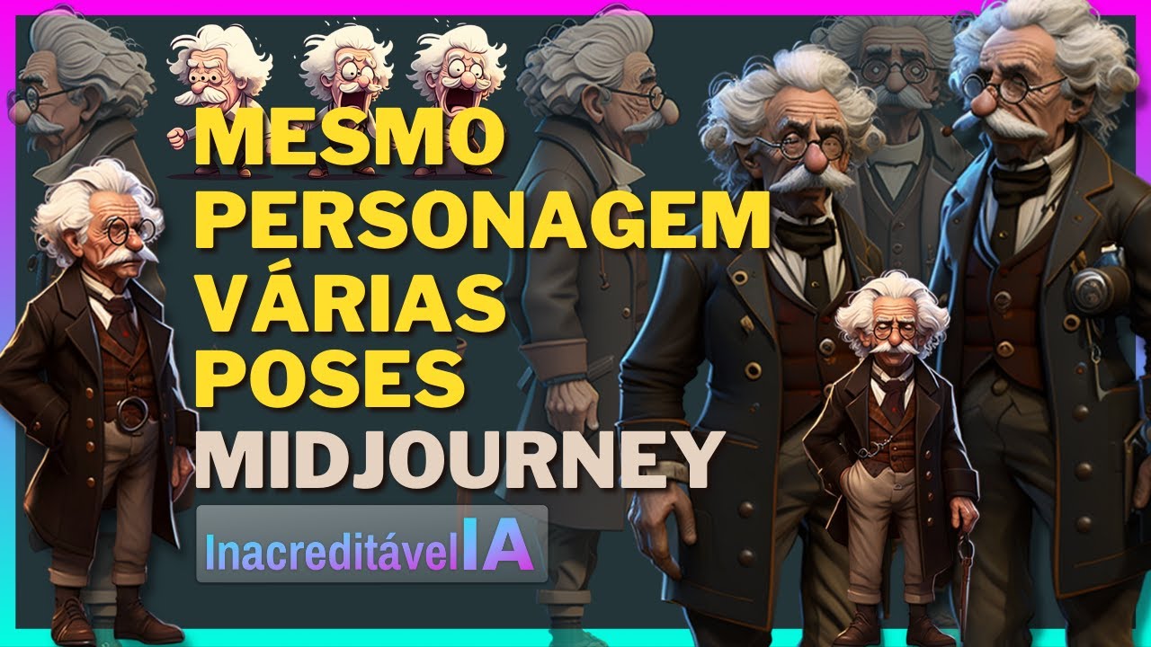 Criar Personagens Consistentes no Midjourne