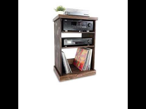 Sanctus Sound Record Player Console with LP Storage +PLUS image 7