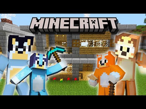Bluey Play Minecraft with all Family 2