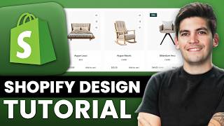 Shopify Website Design Tutorial 2026 -Go Live Today✅
