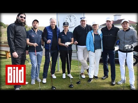 Wie gut sind die Promis beim Putten? Golf and the Gang