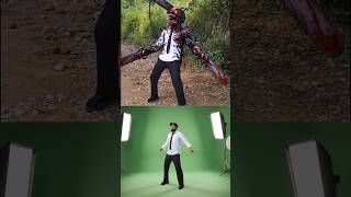 What if Venom Took Over Chainsaw Man || Vfx Breakdown || #venom #chainsawman #3dsingh