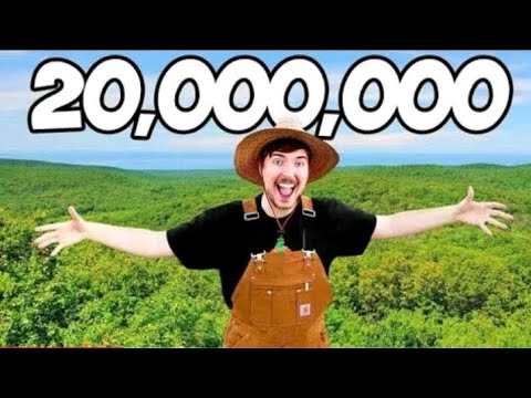 ting 20,000,000 Trees, My Biggest Project Ever! ||Mrbeast हिंदी|Mrbeast hindi newvideo