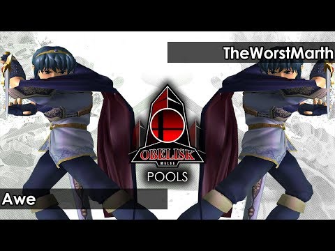 Melee: Awe (Marth) V TheWorstMarth (Marth) - Obelisk 110 Tournament SSBM