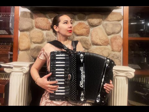 OTTACUBII72BKINV - Black Inverted Decorated Ottavianelli Cub II Piano Accordion LMM 30 72 $3799