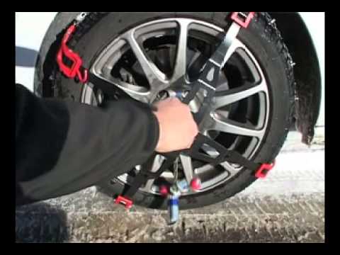 POLAIRE Trak Sport : passanger car snow Chain removing - Chaine à neige tourisme démontage