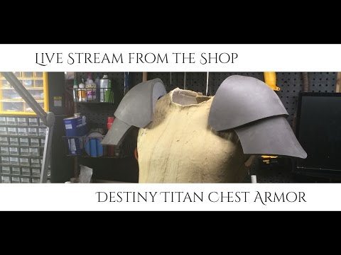 Prop: Live from the Shop! Destiny Titan Foam Chest Armor