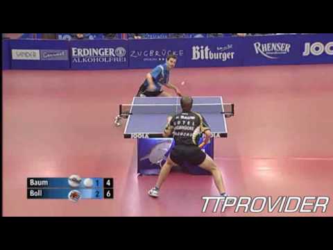DTTL Play-Offs 2010: Patrick Baum - Timo Boll