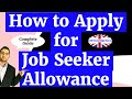 Job Seeker Allowance | How to Apply Complete Guide