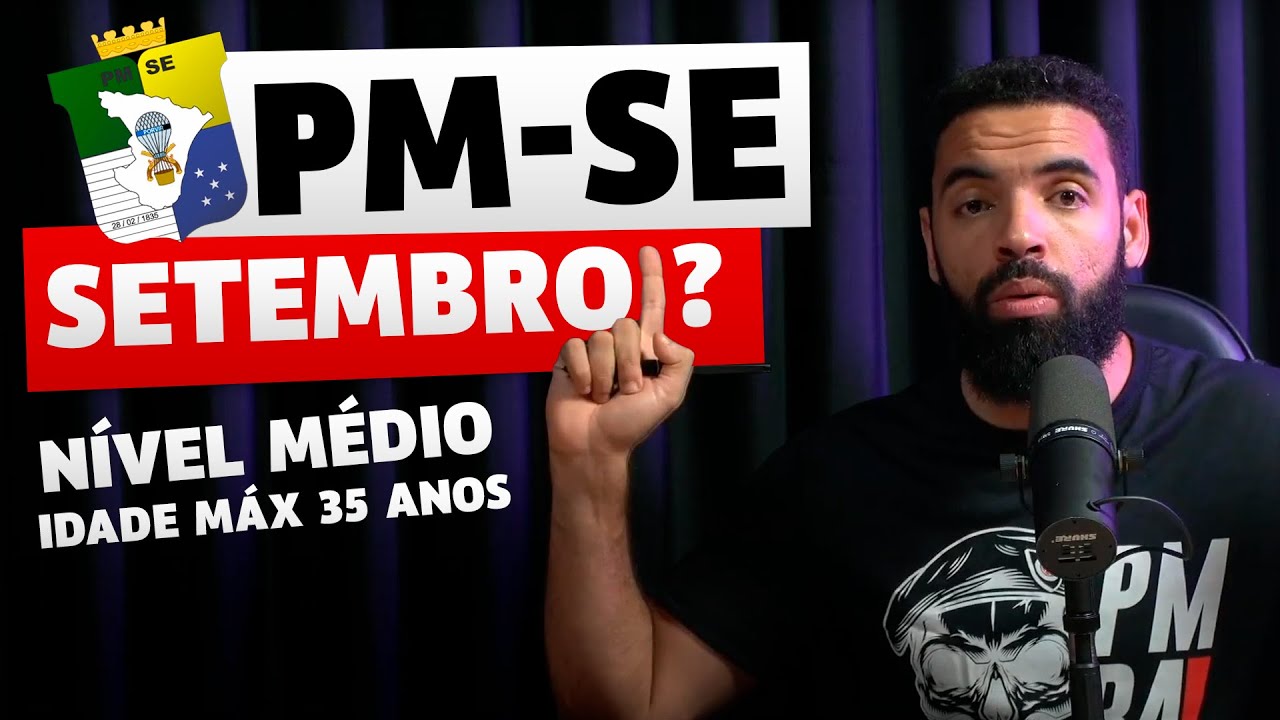 Concurso PMSE 2024: Edital da Polícia Militar de Sergipe Previsto para Setembro ?