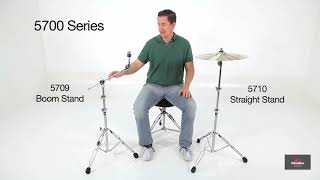 Video thumbnail for 5709 Medium Weight Cymbal Boom Stand by Gibraltar Hardware
