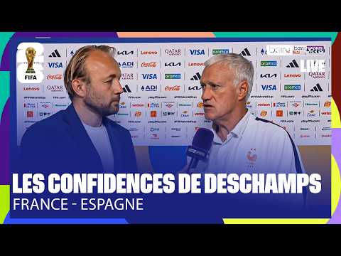"Dans la dernière ligne droite !" - Les CONFIDENCES de DIDIER DESCHAMPS avant FRANCE-ESPAGNE
