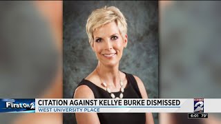 Citation against Kellye Burke dismissed