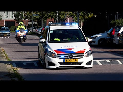 [20.09.2020] Politie breekt raam open bij medische noodsituatie Koeriersterespel Leeuwarden