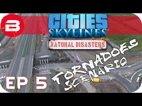 Cities Skylines Natural Disasters Gameplay - TRASH TALK (Hard Scenario) #5