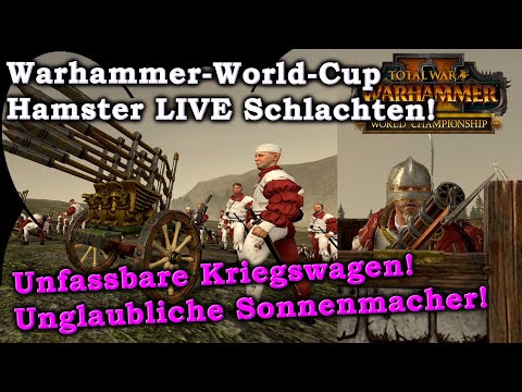 Hamster live im Warhammer WORLD CUP! - Runde 2 - Total War: Warhammer 2 Multiplayer
