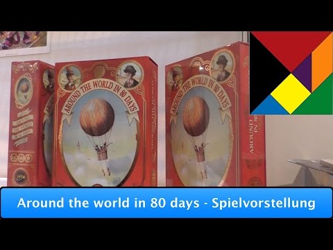 Around the world in 80 days [iello] - Spielvorstellung (Spiel 2016) - Englisch
