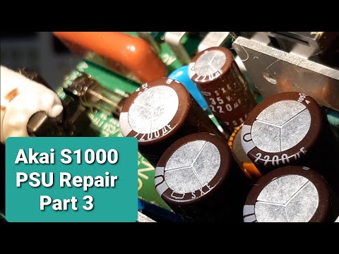 Saving & Repairing Akai Samplers S900 S950 S1000 S1100 Part Three