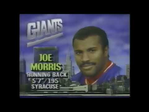1986 week 16 Green Bay Packers at New York Giants