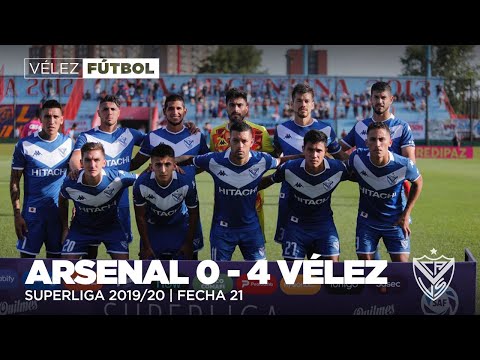 Superliga 2019/20 | Fecha 21 | Arsenal 0 - 4 Vélez
