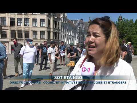 Sans-papiers : une manifestation demande la régularisation des grévistes de la faim