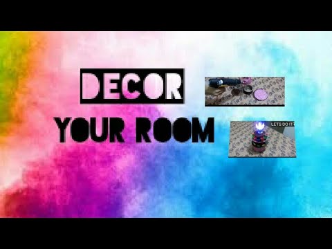 How to make a DIY cake to dacor your room