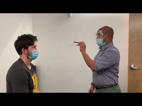 Cranial Nerves III, IV and VI: Cardinal Fields of Gaze (H Pattern)