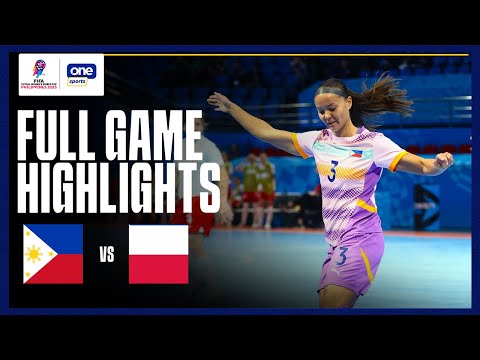 PHILIPPINES vs. POLAND | GAME HIGHLIGHTS | 2025 FIFA FUTSAL WOMEN’S WORLD CUP | NOV. 21