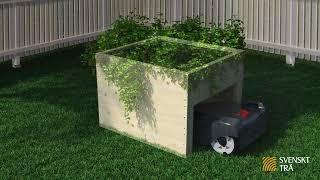 Bygg ett hus till robotgräsklippare