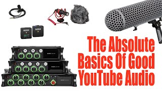 How To Improve Your YouTube Video? Upgrade Your Camera Audio -  Lav Mics, Shotgun Mic & Recorders 4k