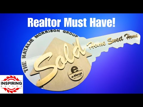 DIY Real Estate Key Sign Tutorial | Perfect for Realtors & New Homeowners