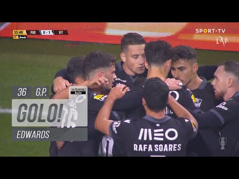 Goal | Golo Edwards: FC Porto 0-(1) Vitória SC (Liga 21/22 #12)