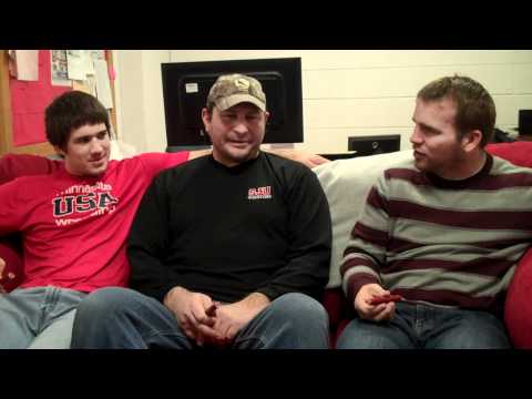 Interview w/SJU Head Wrestling Coach Brandon Novak & Assistants - 2011 Dells Duals