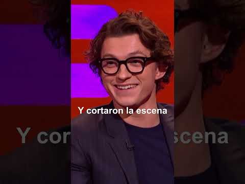 Tom Holland habla sobre la escena de su hermano en #spidermanowayhome 🕷️😂