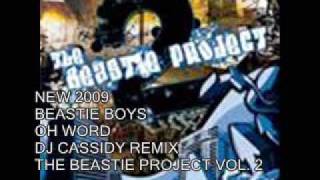 NEW 2009 BEASTIE BOYS- OH WORD- DJ CASSIDY REMIX