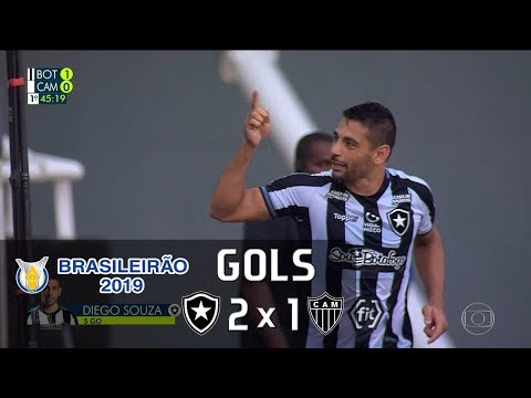 Sem narração: Botafogo 2 x 1 Atlético Mineiro - Brasileirão 2019