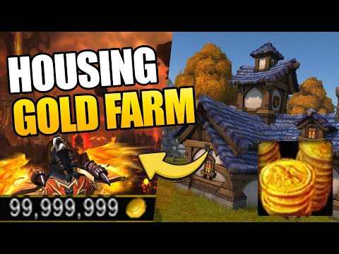 NEW Player Housing Gold Farm WoW