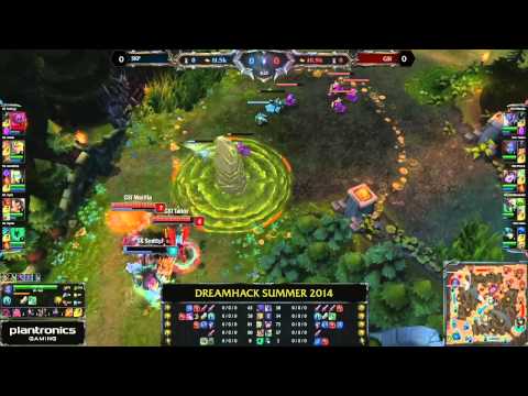 DreamHack Summer 2014 Day 1: SK Gaming Prime vs GSI Gaming (14.06.2014)