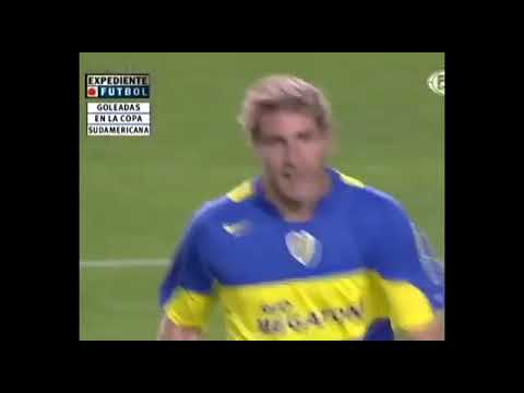 Martin Palermo (Boca Junior) - 10/11/2005 - Boca Junior - 4x1 Internacional-BRA - 1 gol