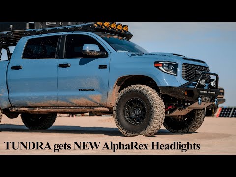 Tundra Gets Projector ALPHAREX Headlights!