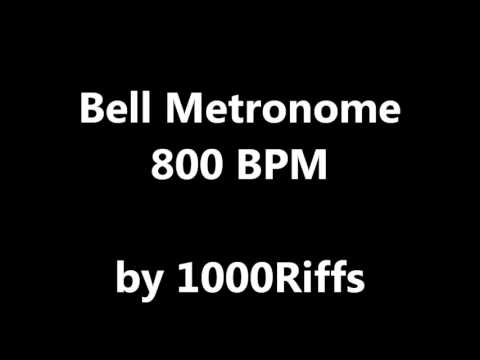 Bell Metronome : 800 BPM - Beats Per Minute