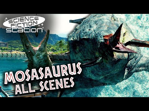 All Mosasaurus Scenes In The Jurassic World Trilogy | Science Fiction Station